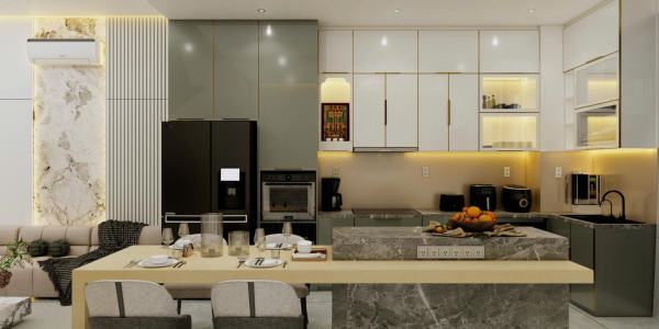 Nhà Phố Anh Cường - Khu Dự Án Nhà Phố The Pearl Riverside
